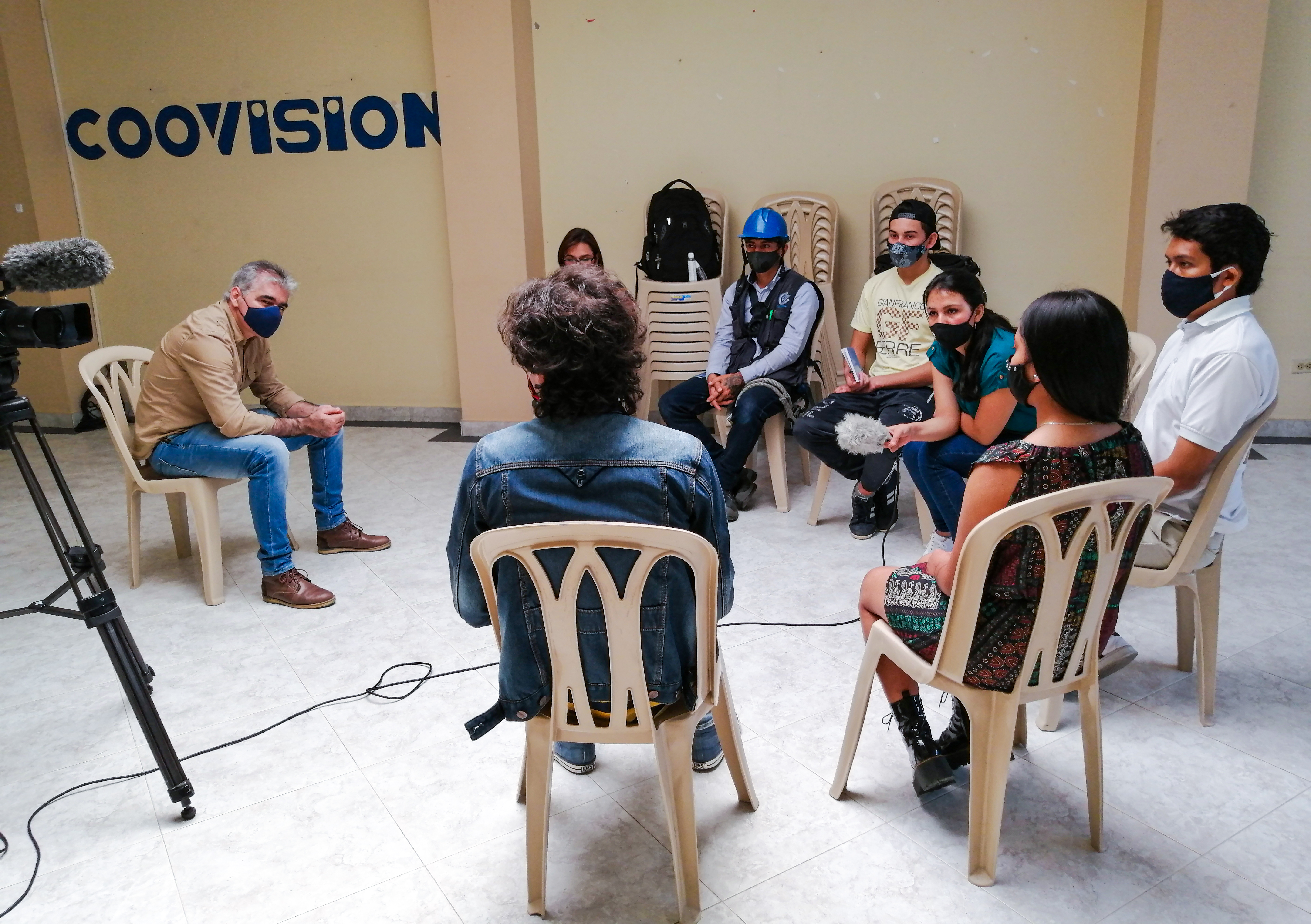 Grupo focal con la comunidad del municipio de Cajamarca